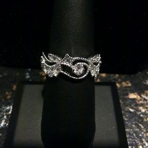 Silver CZ ring